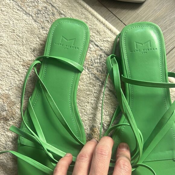 Marc Fisher LTD Mireya Medium Green size 7.5 - Picture 7 of 10
